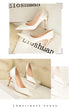 Elegant Crystal-Embellished Silk Pointed Toe Pumps for Women - Luxurious High Heels Perfect for Bridal and Evening Wear, Sexy Dress Shoes with Thin Heels